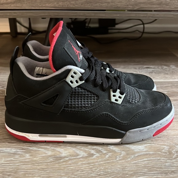Jordan 4 Retro - Black Cement (2012) (GS) - Size 6.5Y - Picture 6 of 9